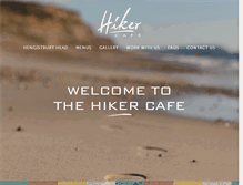 Tablet Screenshot of hikercafe.co.uk